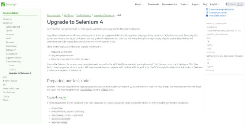 Selenium 4 Advancements
